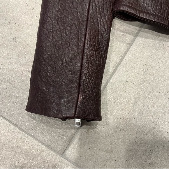 Aritzia Mackage Rumer Jacket Merlot Size XS - Picture 8 of 11